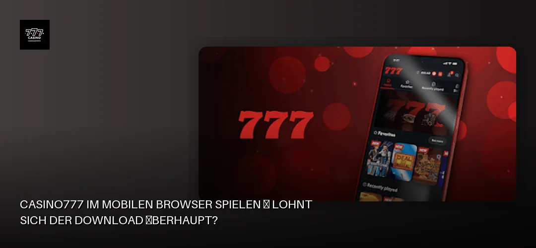 Casino777 promotional banner